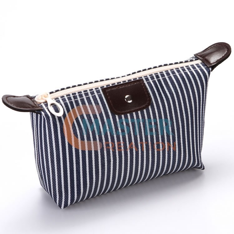 Gray Stripe Bag