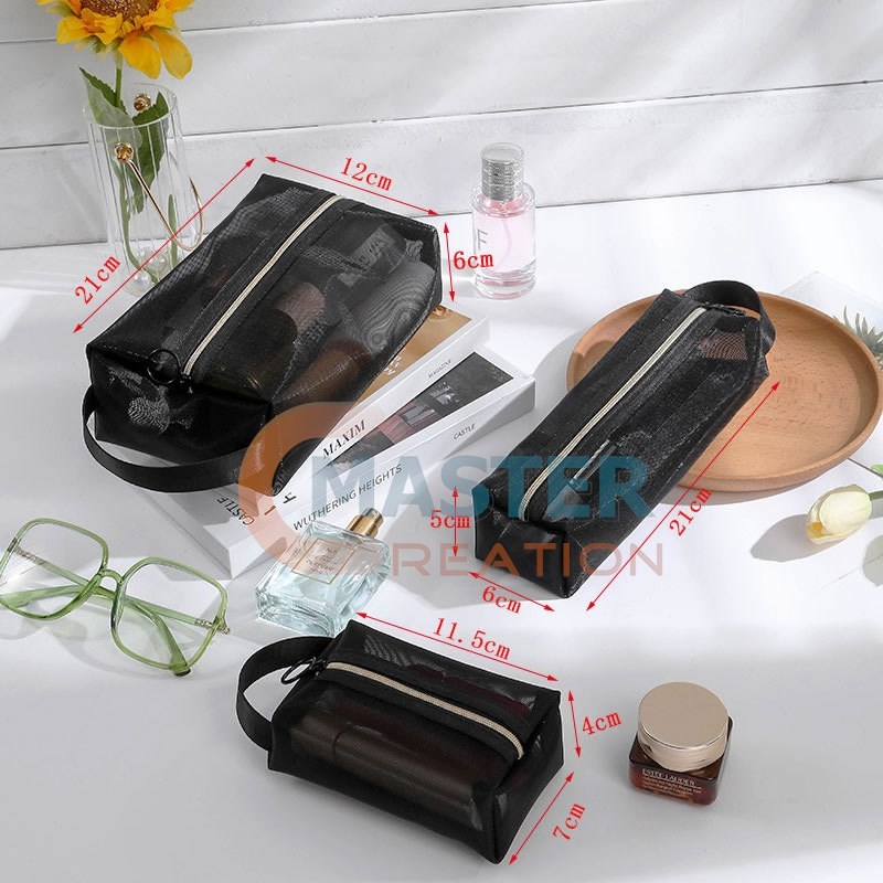 Black Mesh Bag Size