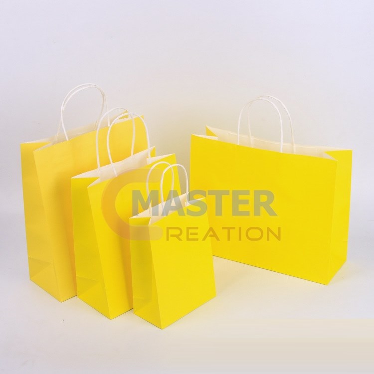 Yellow Paper Bag