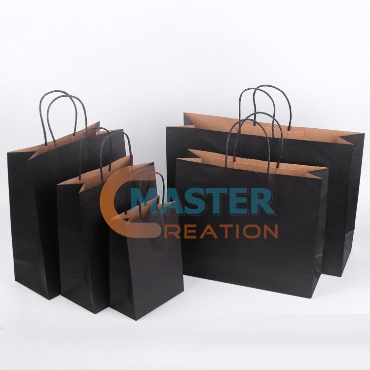 Black Paper Bag