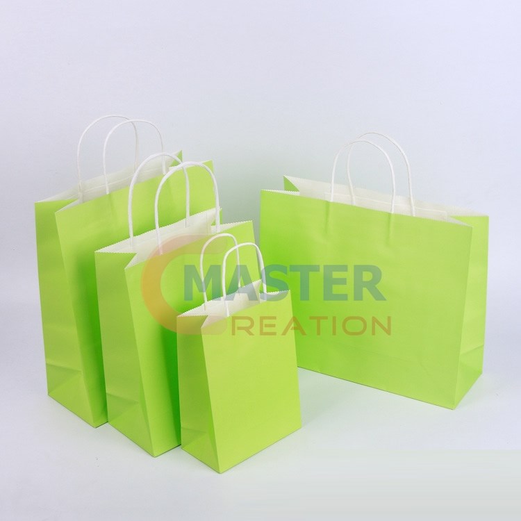 Green Paper Bag