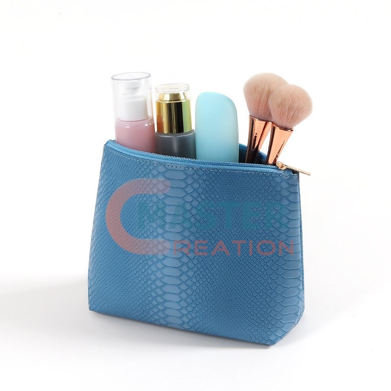 Snake Scale Cosmetic Bag