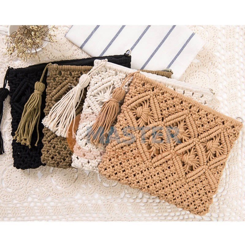 Handheld Woven Purse