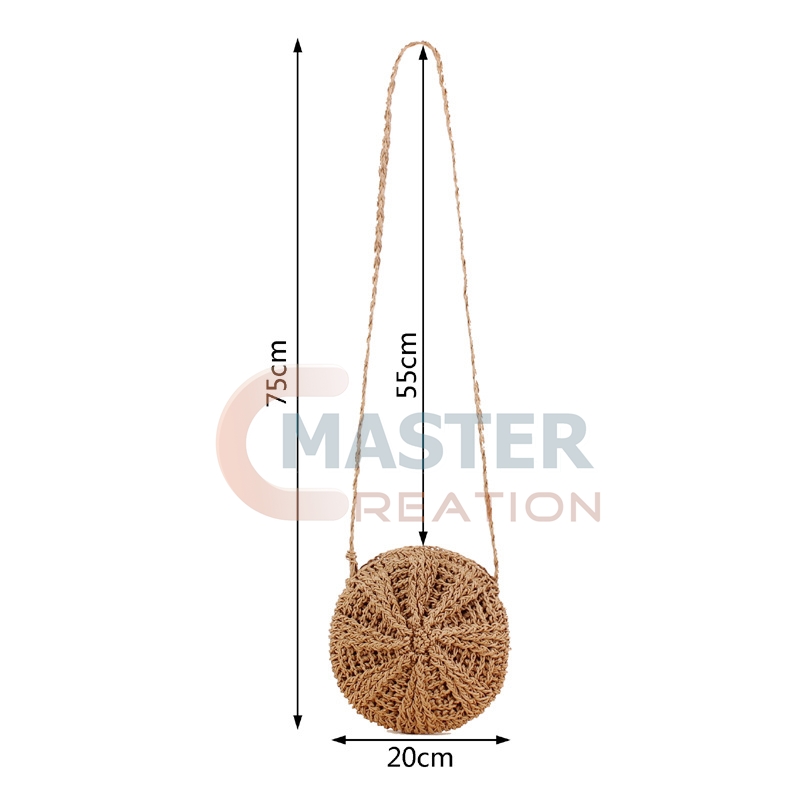 Woven Shoulder Handbag