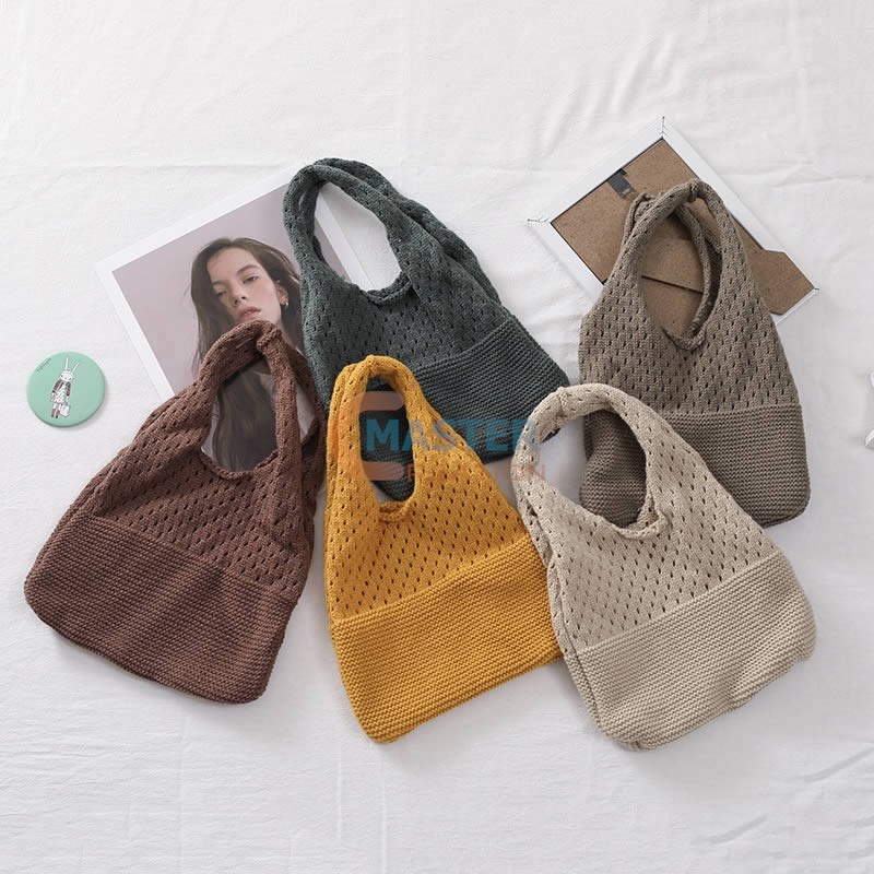 Cotton Knitted Handbag