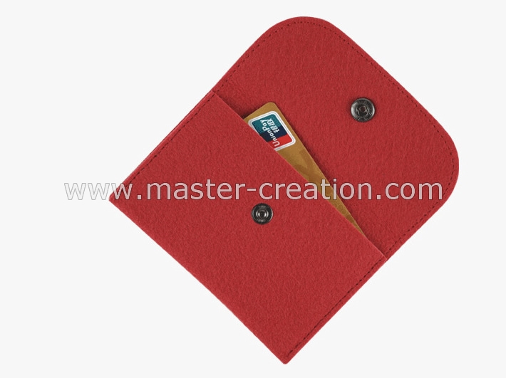 Red Felt Bag