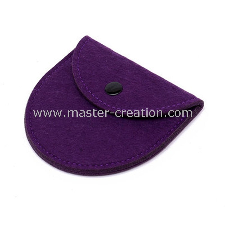 Purple Felt Bag