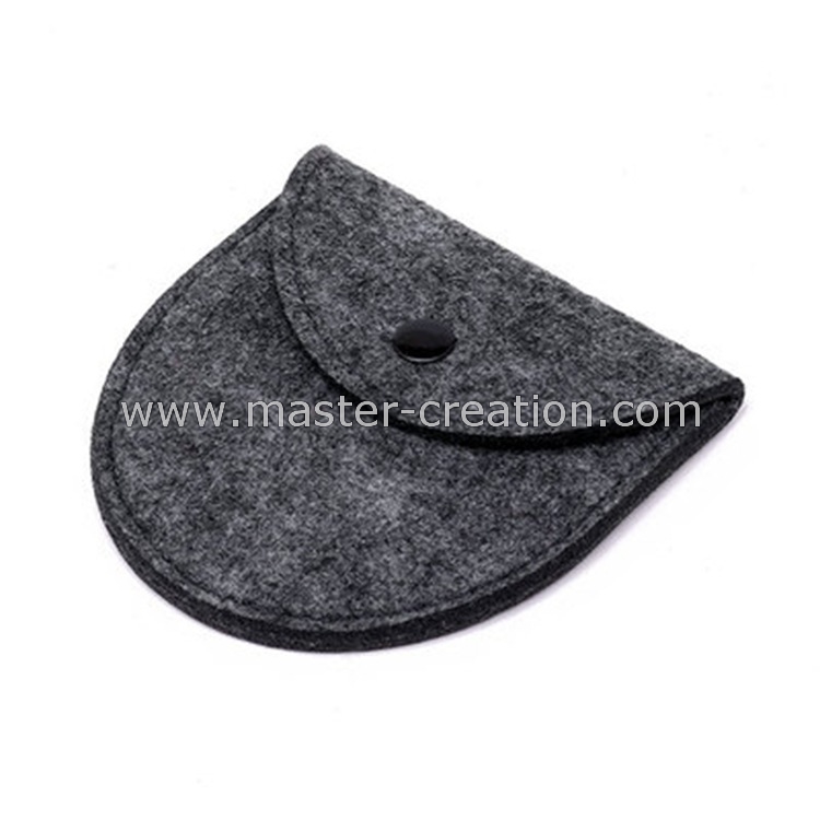 Gray Felt Bag