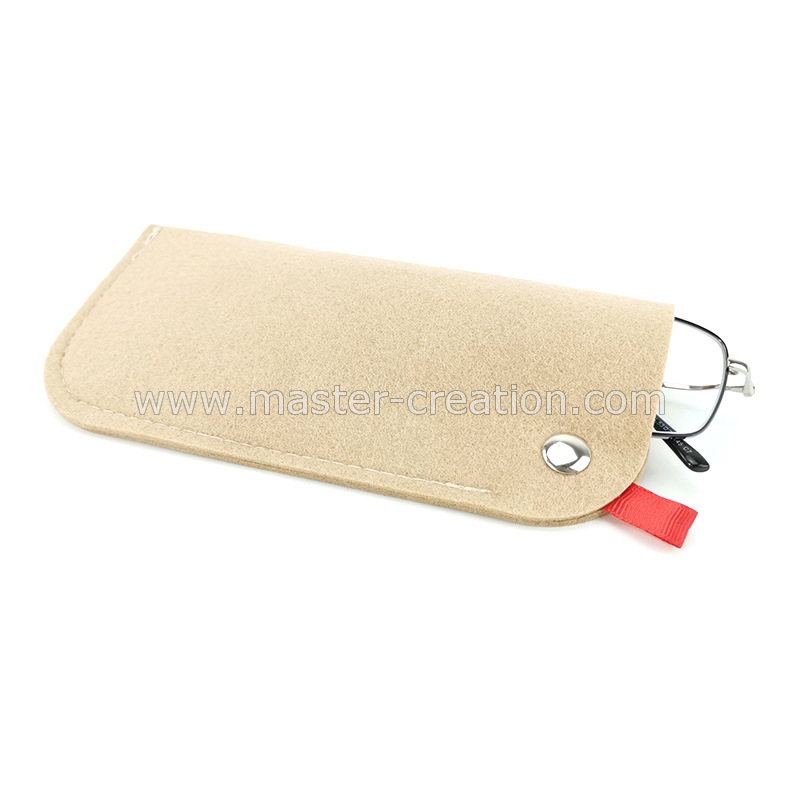 Beige Eyewear Bag