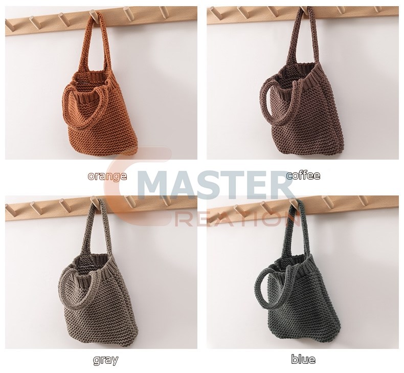 Colorful Woolen Tote