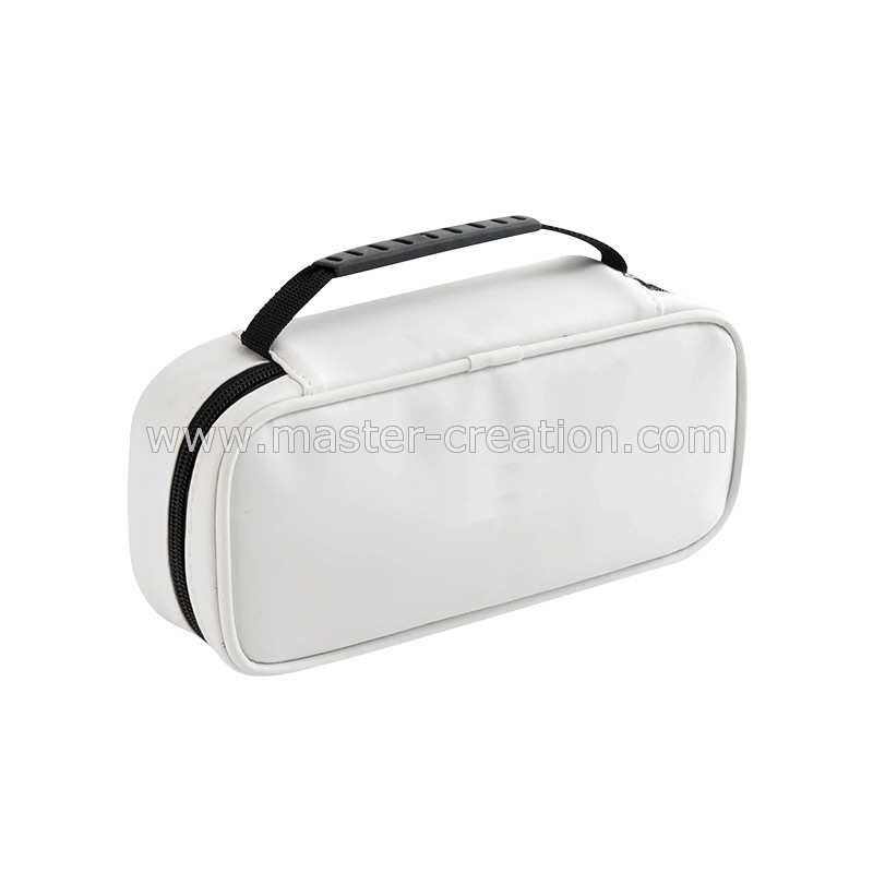 White Makeup Bag