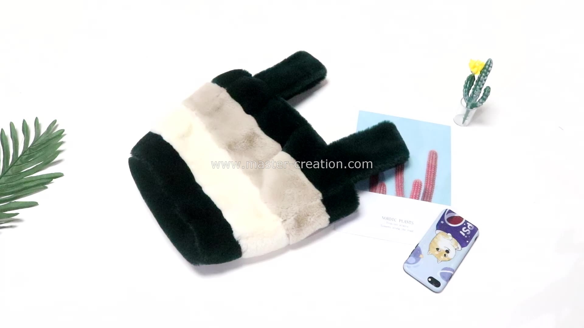 Large Capacity Fur Bag
