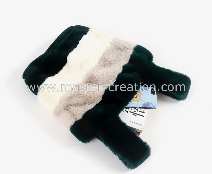 Plush Tote Handbag