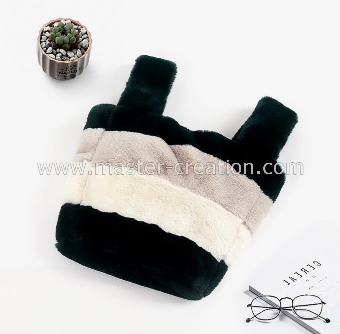 Plush Fur Shoulder Bag