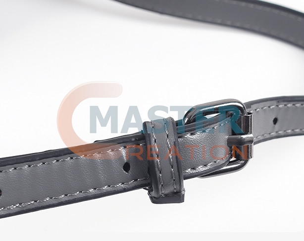 Gray PU Leather Strap
