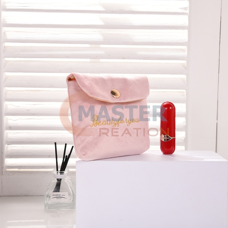 Pink Velvet Purse