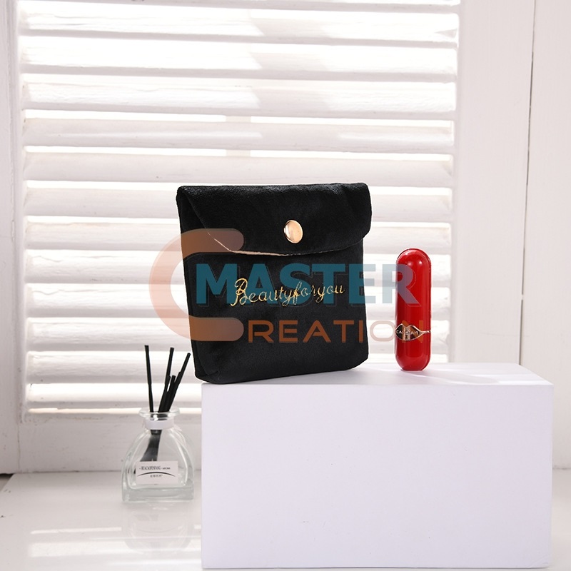 Black Velvet Purse