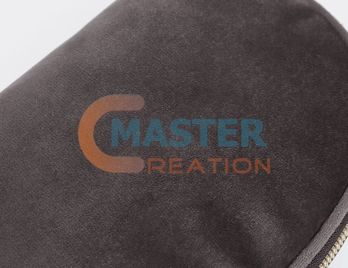 Gray Velvet Fabric