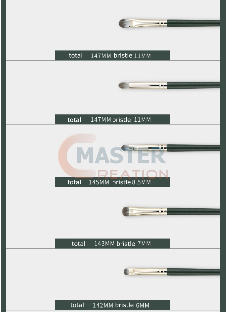 Makeup Brush Dimensions