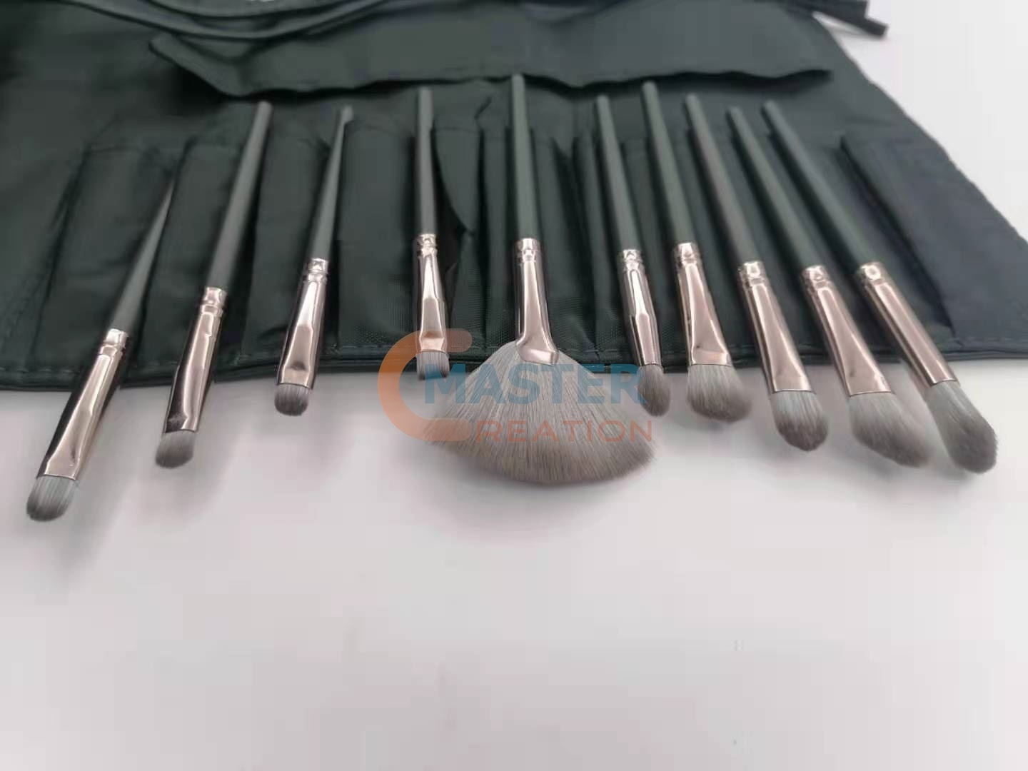 Green Wooden Handle Brush