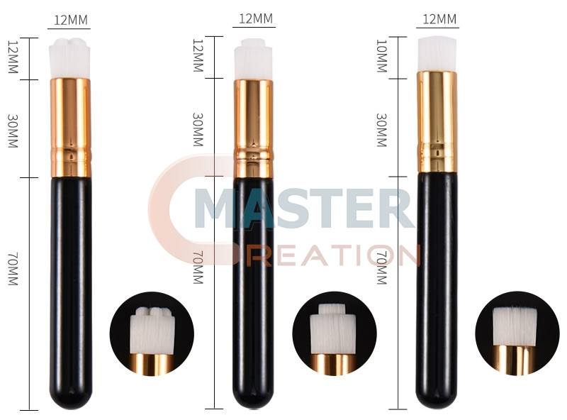 Makeup Brush Size Chart
