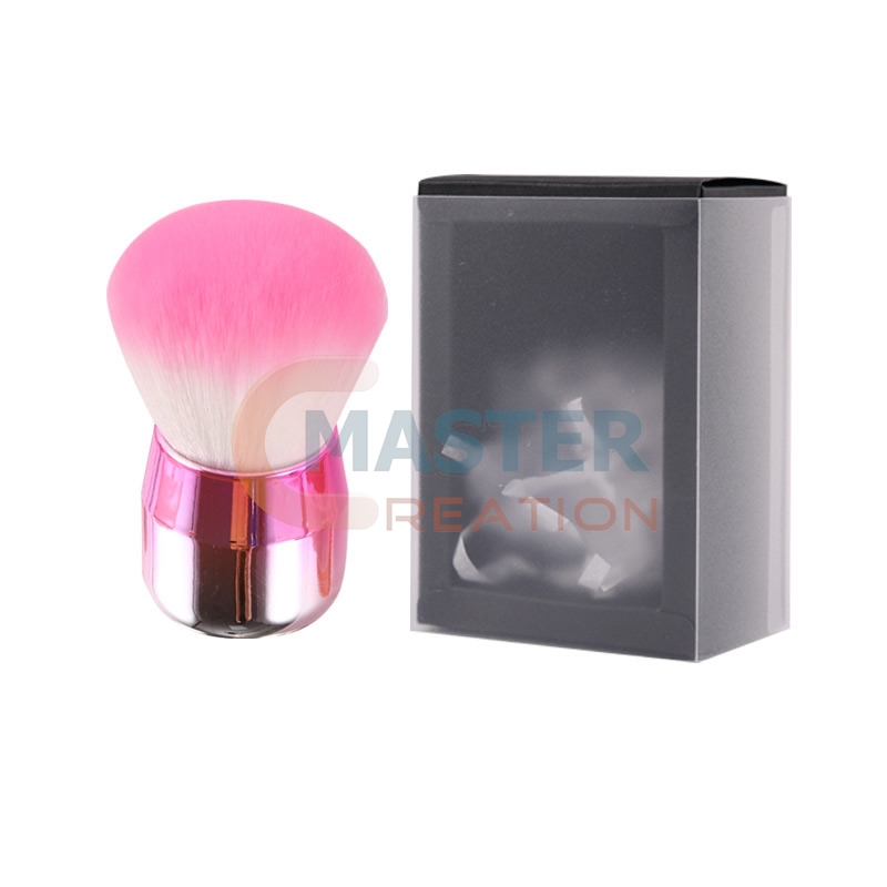 Pink and White Brush