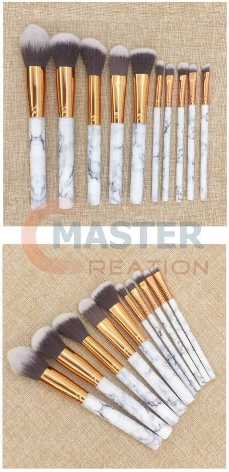 Gold Tube Makeup Brush