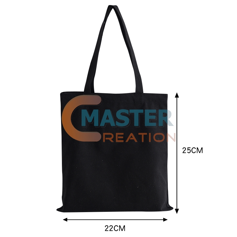 Black Cotton Tote