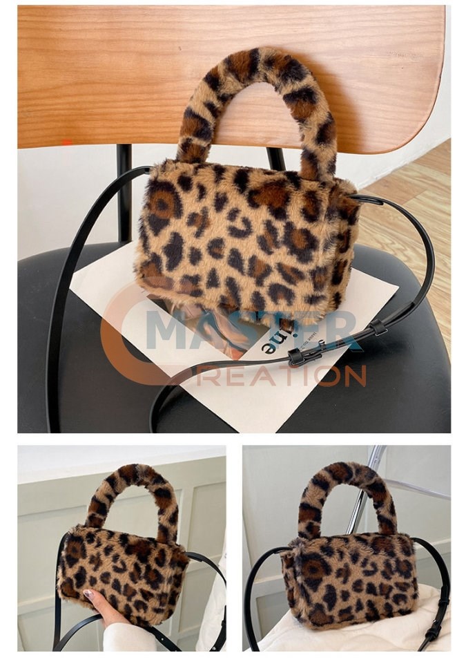 Gold Leopard Bag