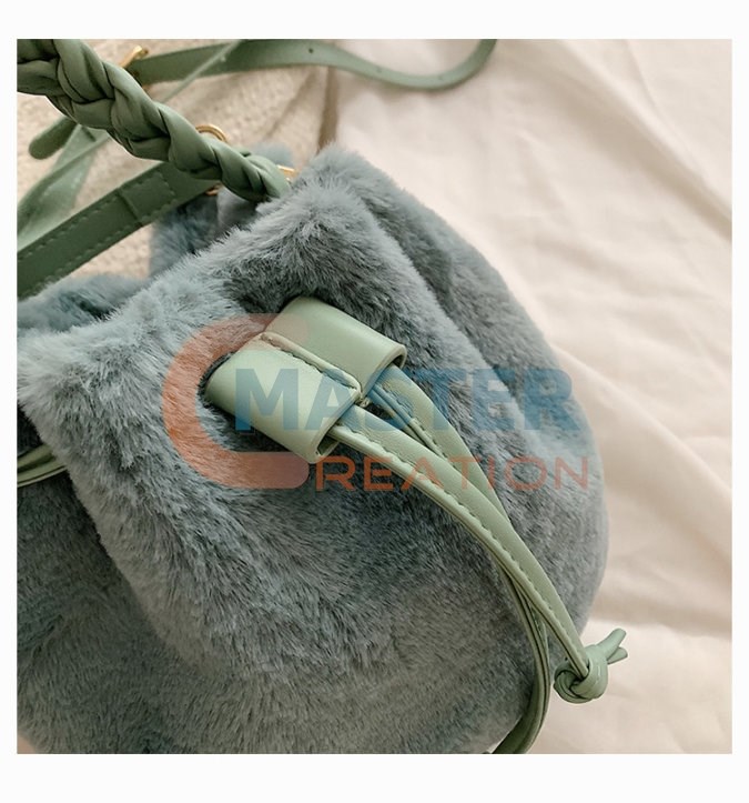 Green Plush Bag