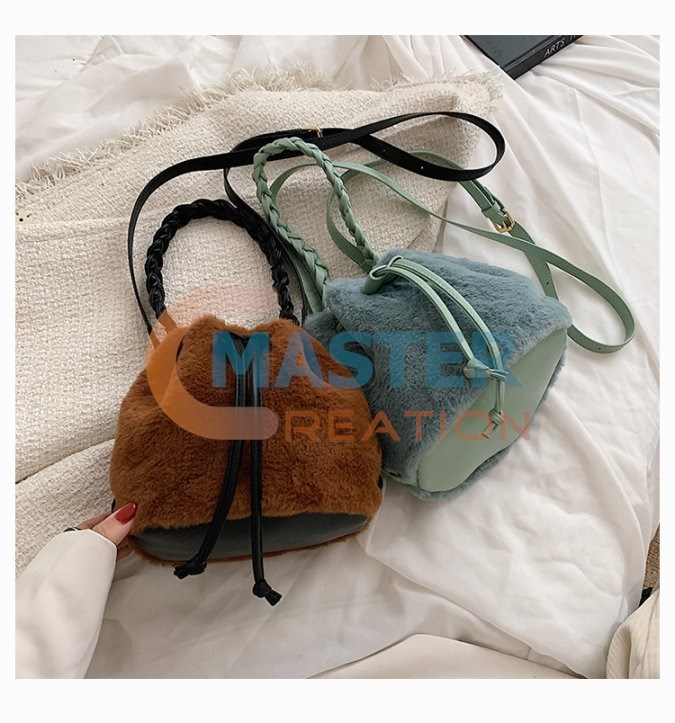 Plush Messenger Bag