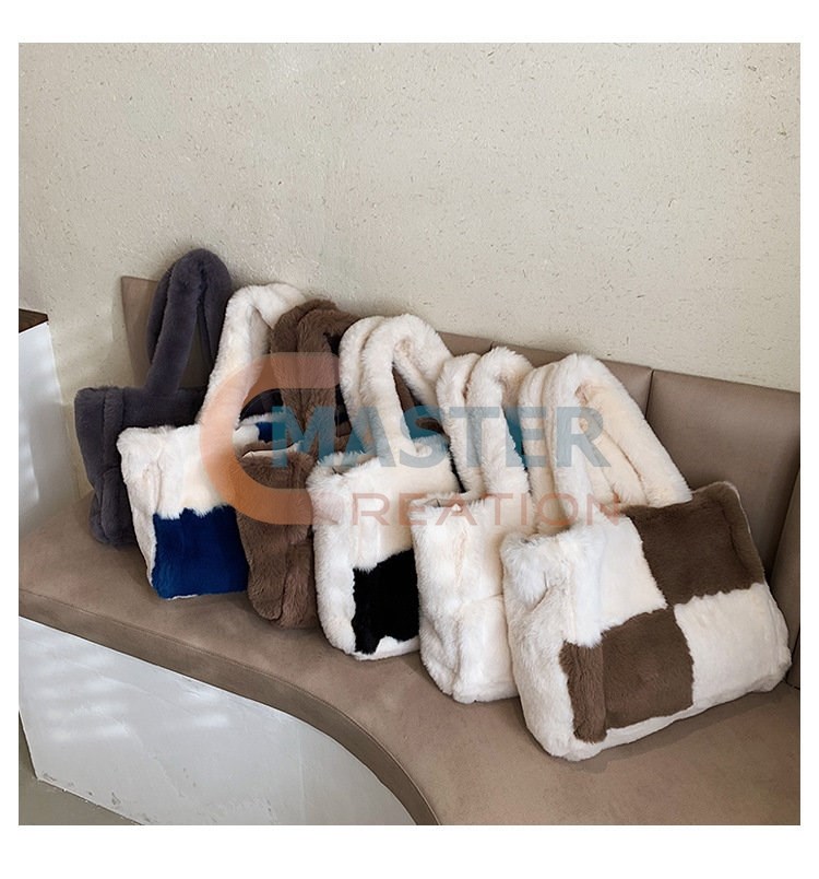 Furry Plush Tote