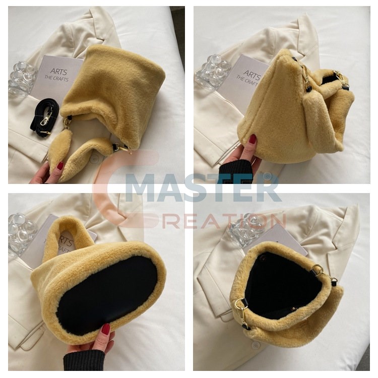 Green Plush Tote