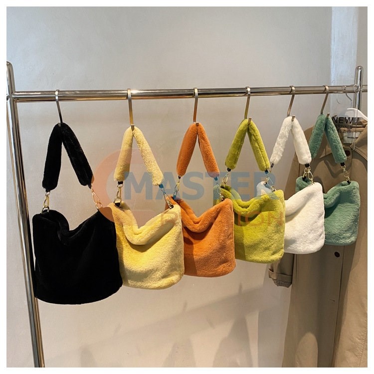 Colorful Plush Bag