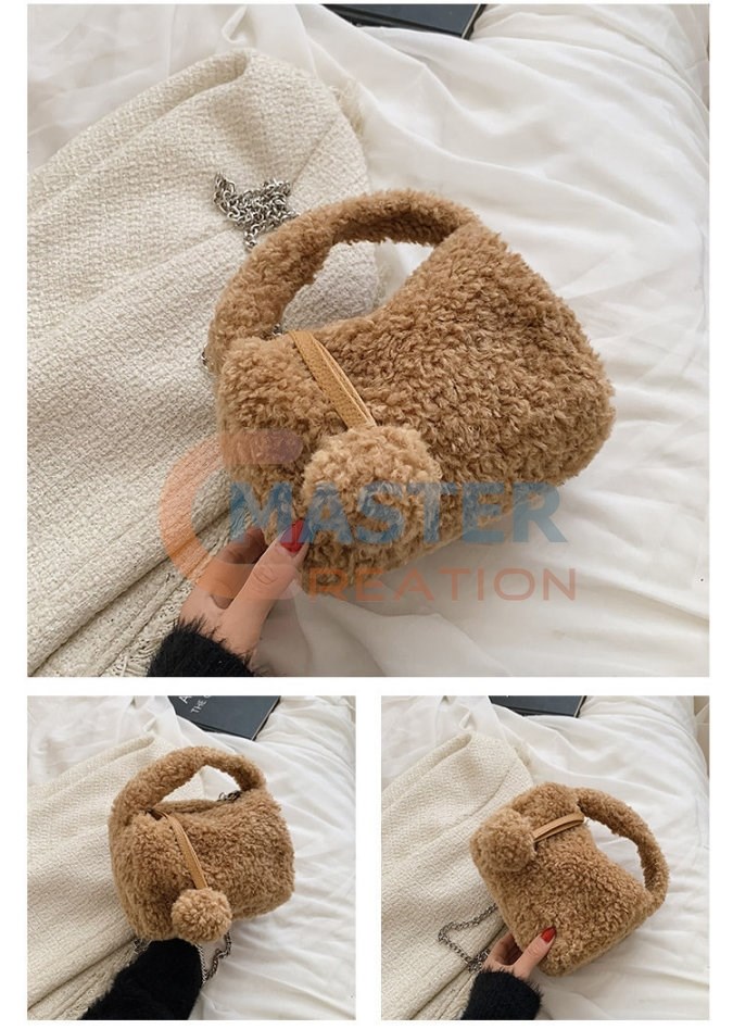 Coffe Fluffy Bag