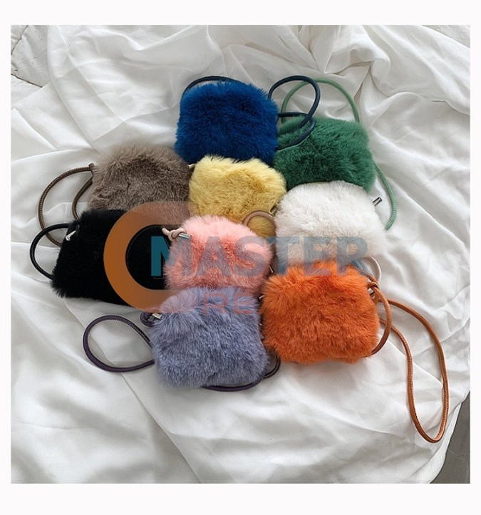Colorful Plush Bag