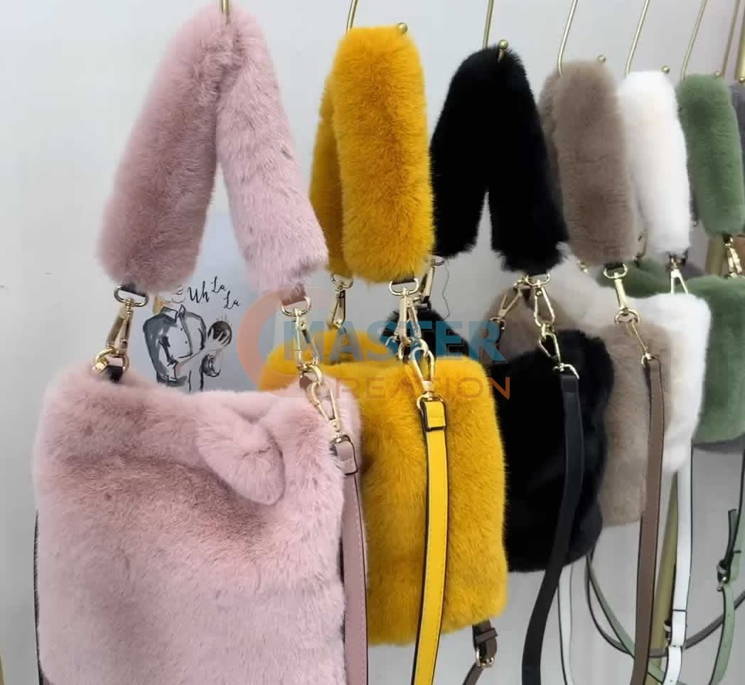 Plush Shoulder Bags