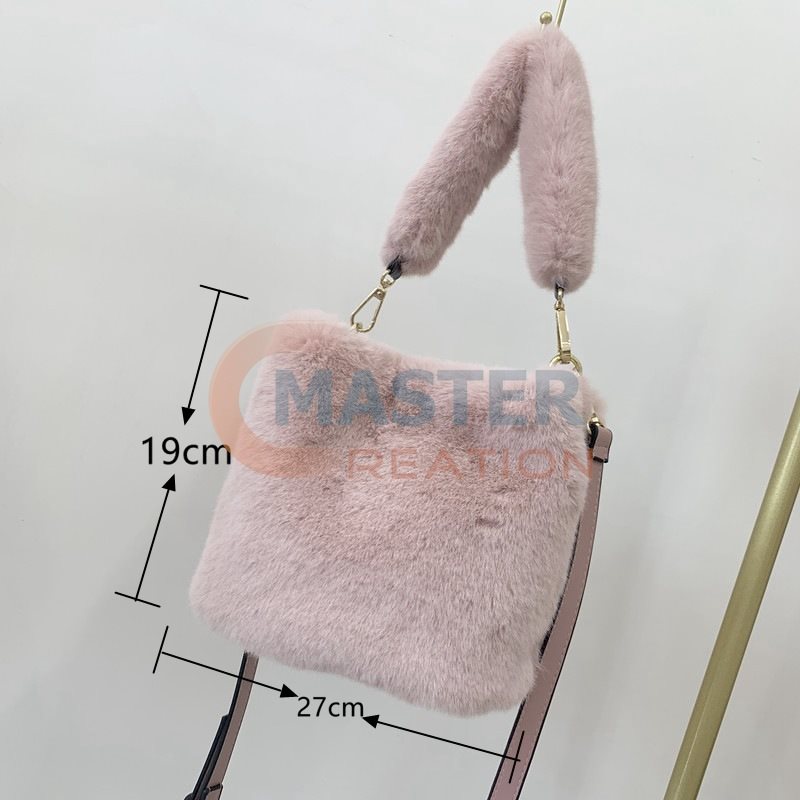 Pink Plush Tote