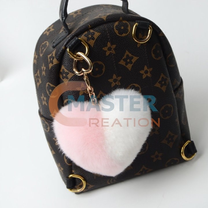 Heart Plush Bag Pendant