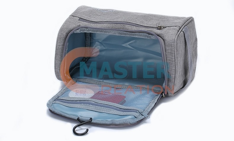 Lid Open Makeup Bag