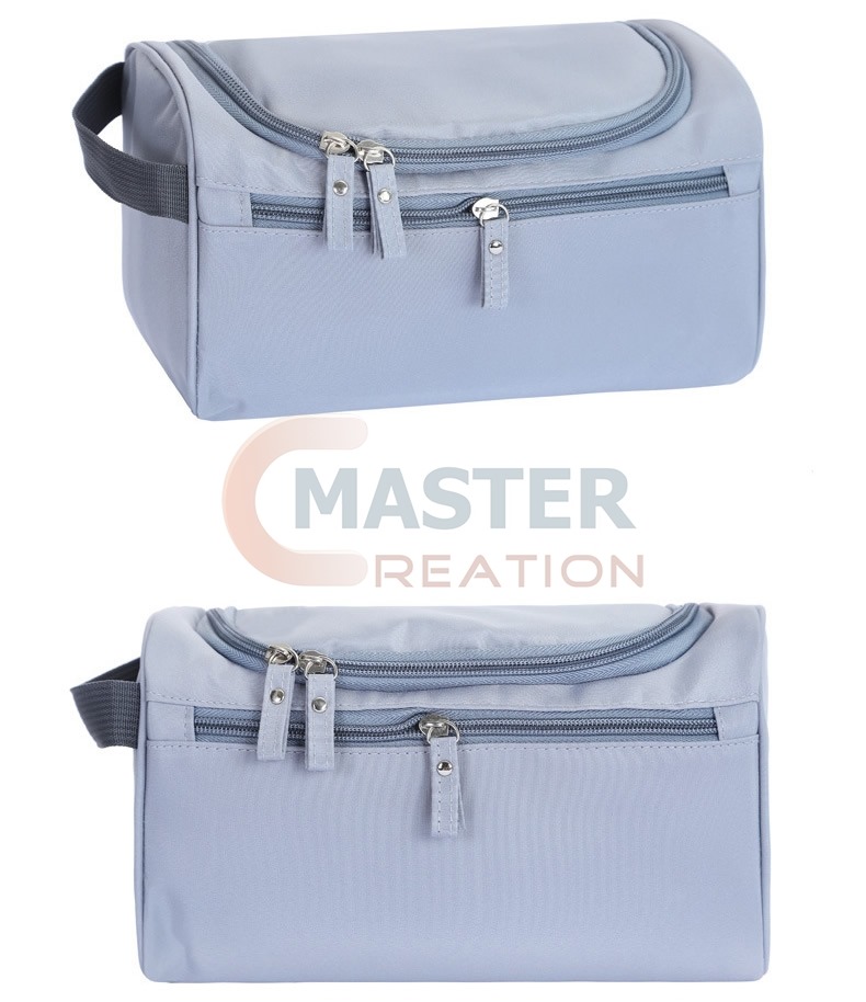 Silver Wash Bag