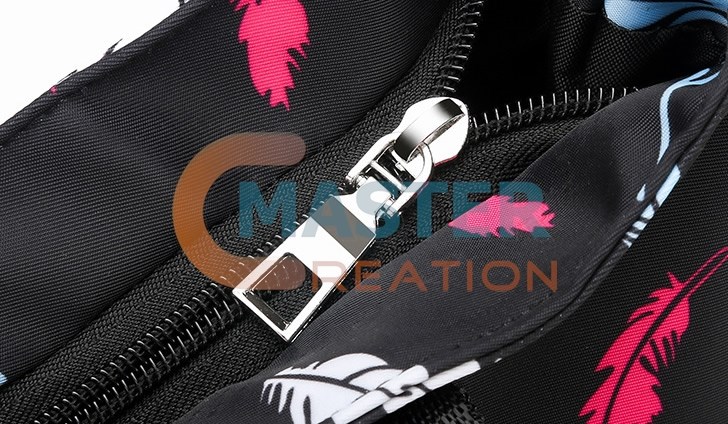 Metal Silver Zipper