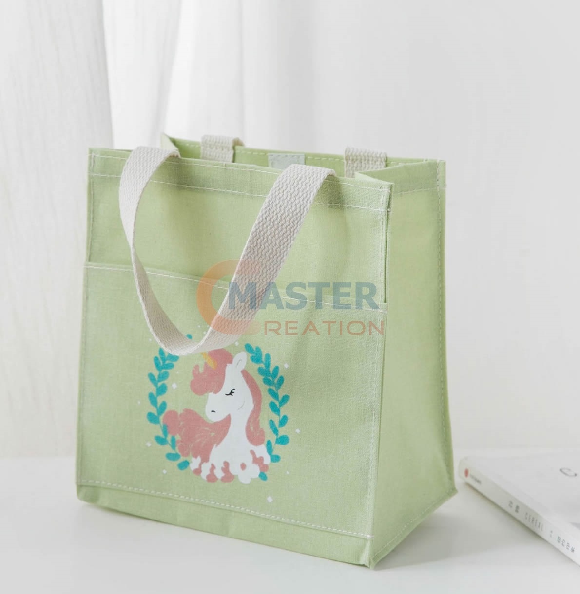 Green Cotton Bag