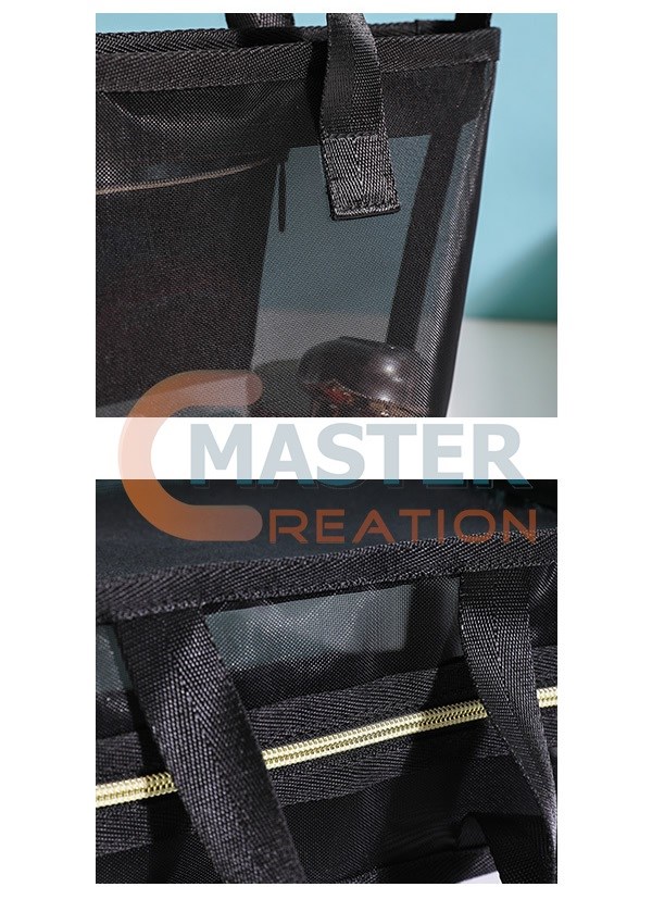 Black Mesh Fabric