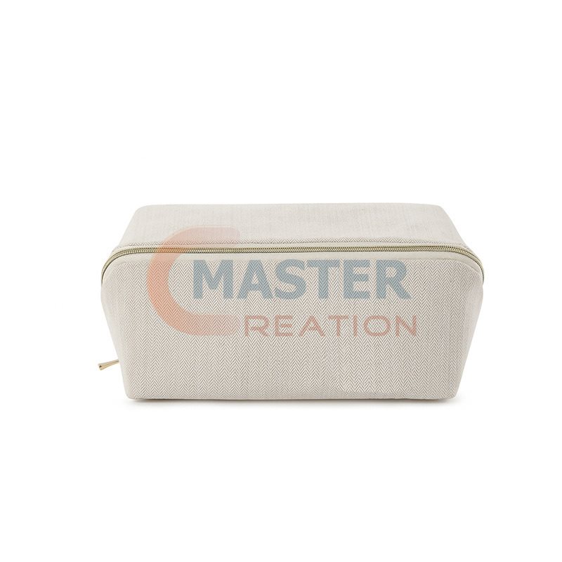 Silver Cosmetic Bag