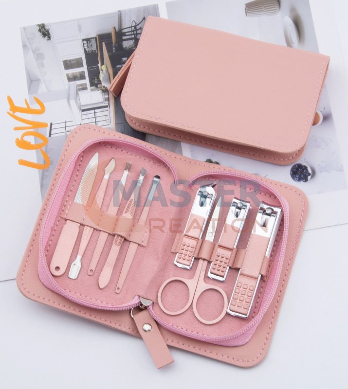 Pink Nail Care Bag