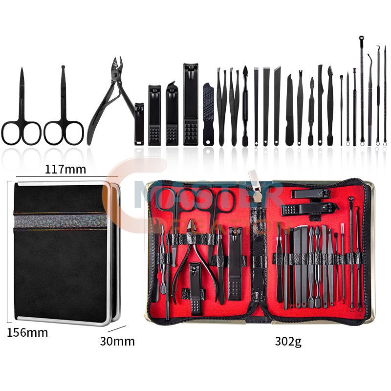 Black Nail Tools Bag