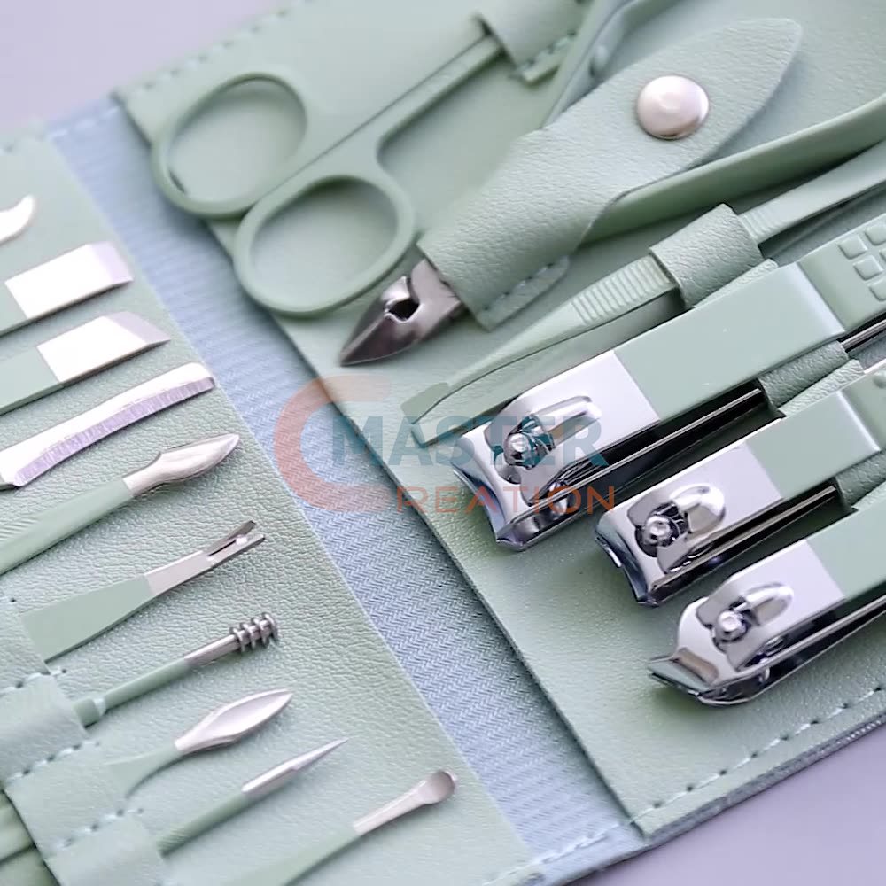 Green Nail Clipper Case