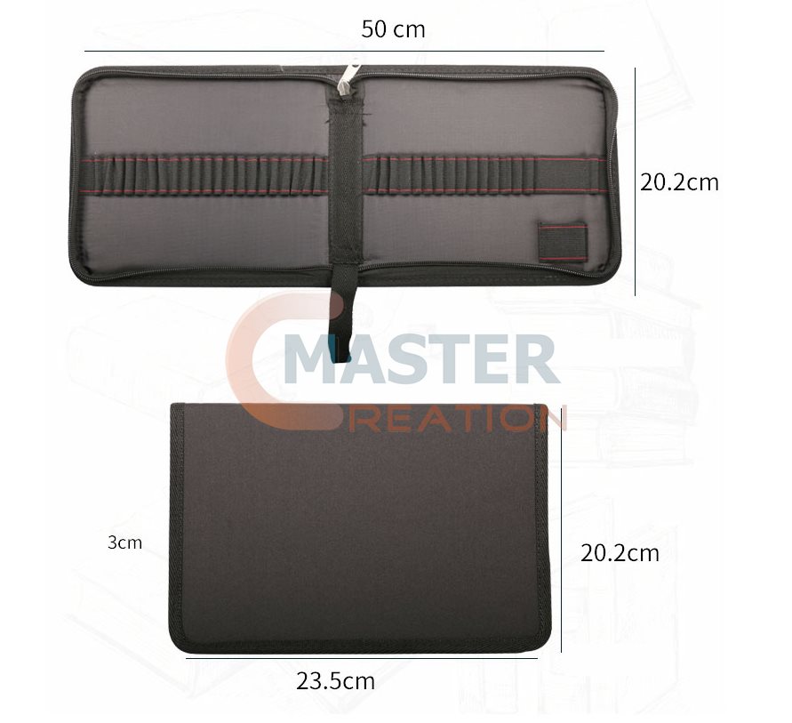 Black Pencil Bag