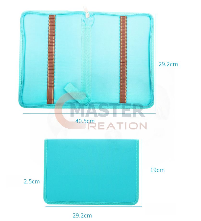 Blue Pencil Bag